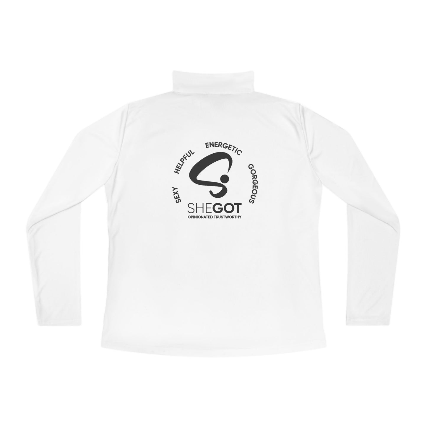 Ladies Quarter-Zip Pullover