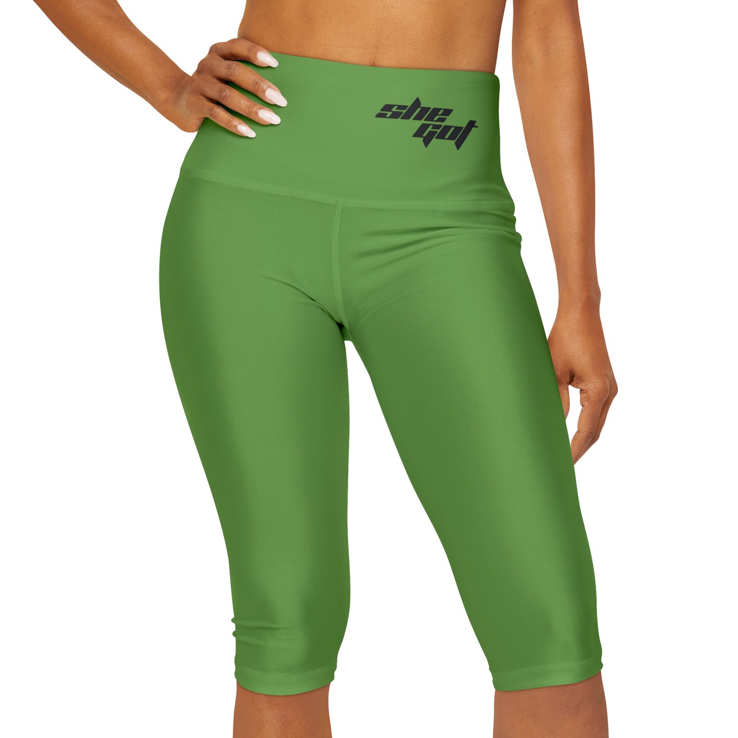 Yoga Capri Leggings (AOP)